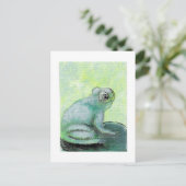 Happy Frog Briefkaart (Staand voorkant)
