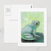 Happy Frog Briefkaart (Voorkant / Achterkant)