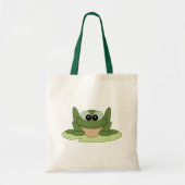 Happy Frog-Canvas tas (Voorkant)