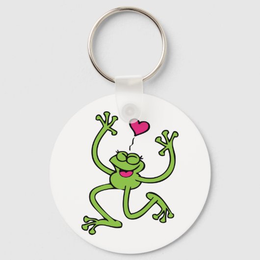 Happy Frog Dancing Sleutelhanger (Voorkant)
