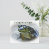 Happy Frog Enmoegement Briefkaart (Staand voorkant)