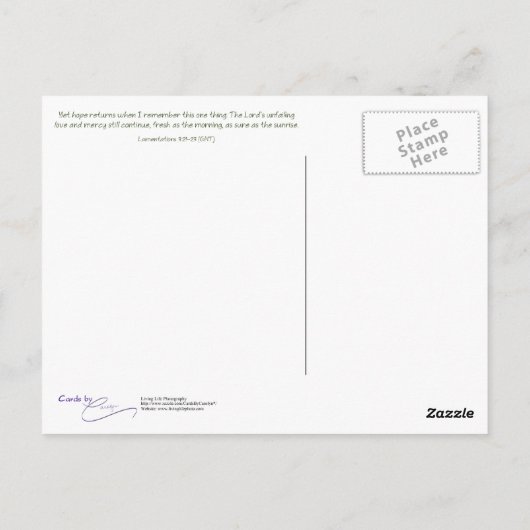 Happy Frog Enmoegement Briefkaart (Achterkant)