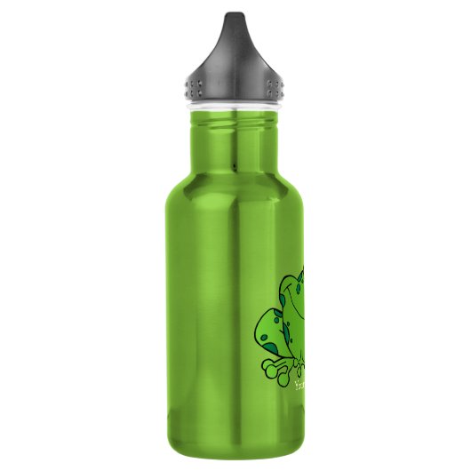 Happy Frog (gepersonaliseerd) Waterfles (Links)