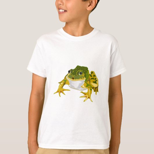 Happy Frog Grappig T-shirt (Voorkant)
