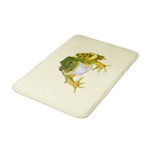 Happy Frog Grappige Badmat - Kies kleuren (Gekanteld)