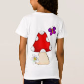 Happy Frog in het KINDER voorjaar T-shirt (Achterkant)