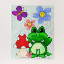 Happy Frog in lente