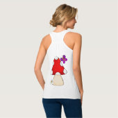 Happy Frog in lente Tanktop (Volledige Achterkant)