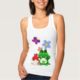 Happy Frog in lente Tanktop