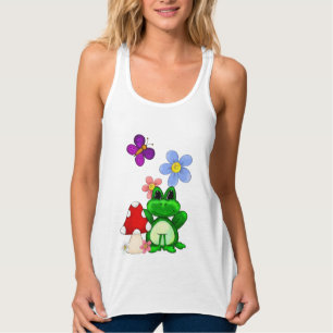 Happy Frog in lente Tanktop
