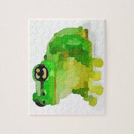 Happy Frog Jigzaag Puzzle Legpuzzel