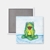 Happy Frog Magneet (Voorkant / Achterkant)