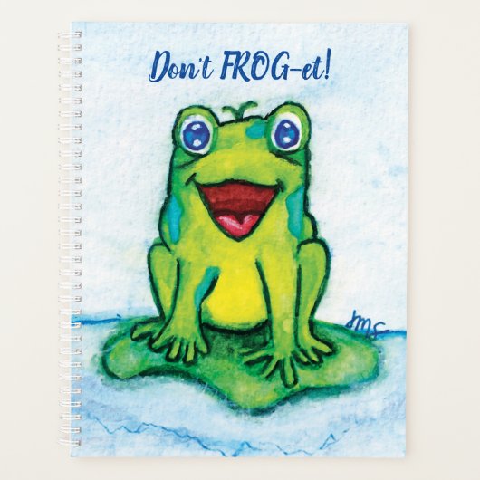 Happy Frog Planner (Voorkant)