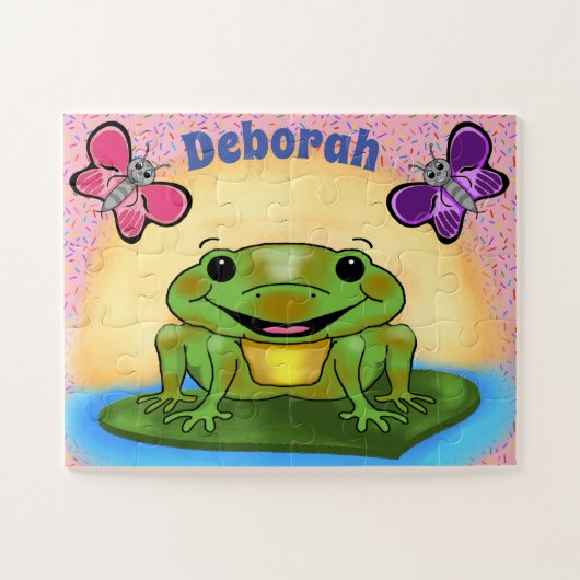 Happy Frog Puzzle Legpuzzel (Horizontaal)