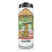Happy Frog: Ramen Feast, Aziatisch Pet Thermosbeker (Voorkant)