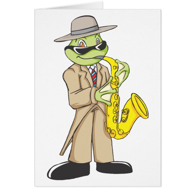 Happy Frog Saxophone Artist (Voorkant)