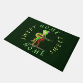 Happy Frog Spelen Gitaar Grappig Huis Deurmat (Schuin)