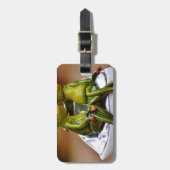 Happy Frogs Bagagelabel (Voorkant verticaal)