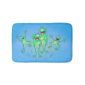 Happy Frogs Bathroom Rug Badmat (Voorkant)