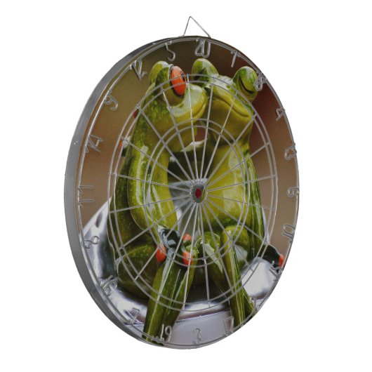 Happy Frogs Dartbord (Voorkant Links)