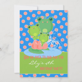 Happy Frogs Kaart