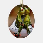 Happy Frogs Keramisch Ornament (Rechts)
