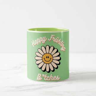 Happy Frühling Tweekleurige Koffiemok