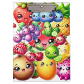 Happy Fruit Klembord (Voorkant)