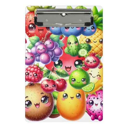 Happy Fruit Mini Klembord (Voorkant)