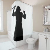 Happy Fun Time Shower Curtain Douchegordijn (In situ)