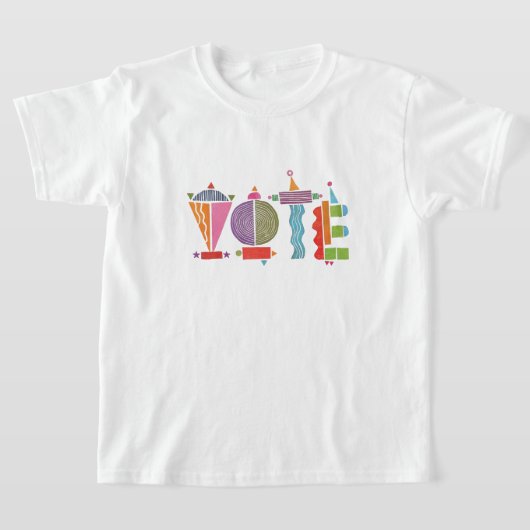 Happy Fun Vote / GOTV T-shirt (Laagn)