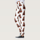 Happy Funny Poop Emoji-leggings Leggings (Links)