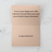 Happy Funny Retirement Kaart (Binnen)