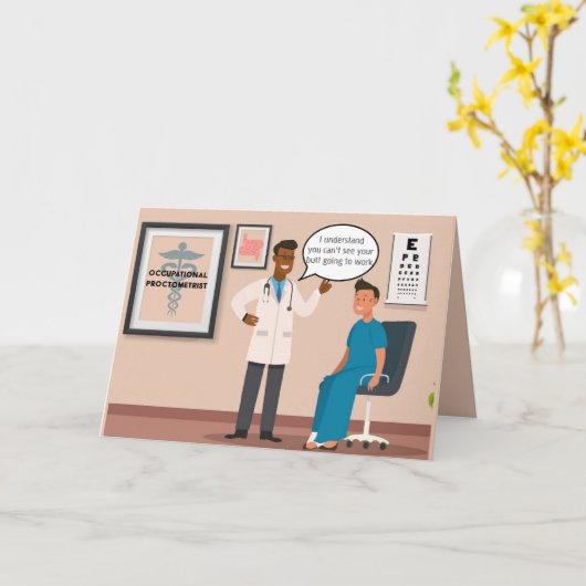 Happy Funny Retirement Kaart (Gele Bloem)