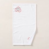 Happy Funny Valentijnsdag cadeau citeert T-Shirt Bad Handdoek (Handdoek)