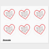 Happy Funny Valentijnsdag gift citeert sarcastisch Ronde Sticker (Vel)