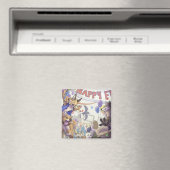 Happy furry con Magnet (Insitu (Vaatwasser))