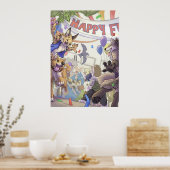 Happy furry con poster (Keuken)