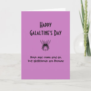 Happy Galantines' Day-feestkaart Kaart