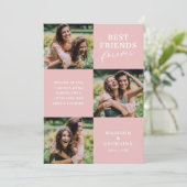 Happy Galentines Dag 3 Foto Feestdagenkaart (Staand voorkant)