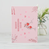 Happy galentine's dag feestdagenkaart (Staand voorkant)