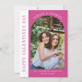 Happy galentines dag moderne vriendschap valentijn feestdagenkaart (Voorkant)