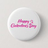 Happy Galentines dag Ronde Button 5,7 Cm (Voorkant)