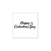 Happy Galentines dag Rubberstempel (Afrduk)