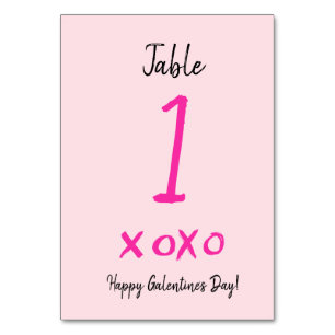Happy Galentine's dag xoxo roze Kaart