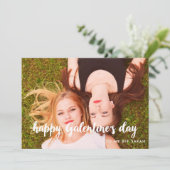 Happy Galentine's dagfotokaart Feestdagenkaart (Staand voorkant)