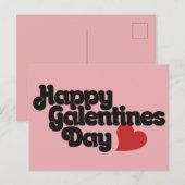 Happy Galentines Day Briefkaart (Voorkant / Achterkant)