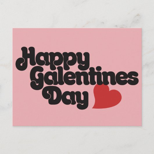 Happy Galentines Day Briefkaart (Voorkant)