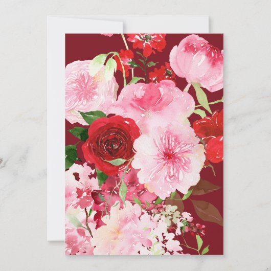 Happy Galentine's Day Brunch | Fotouitnodiging Kaart (Achterkant)