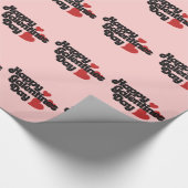 Happy Galentines Day Cadeaupapier (Hoek)